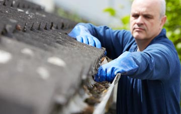 cleaning and inspecting Scot Hay roofs
